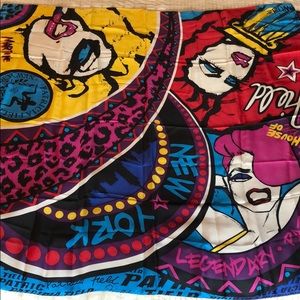 Pop art Patricia Field 💯 % silk scarf from HSN